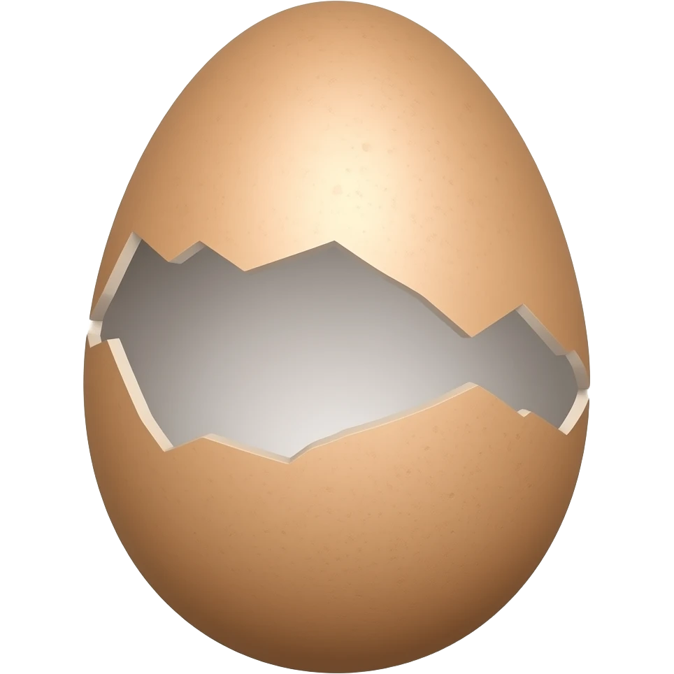 Egg with cap emoji