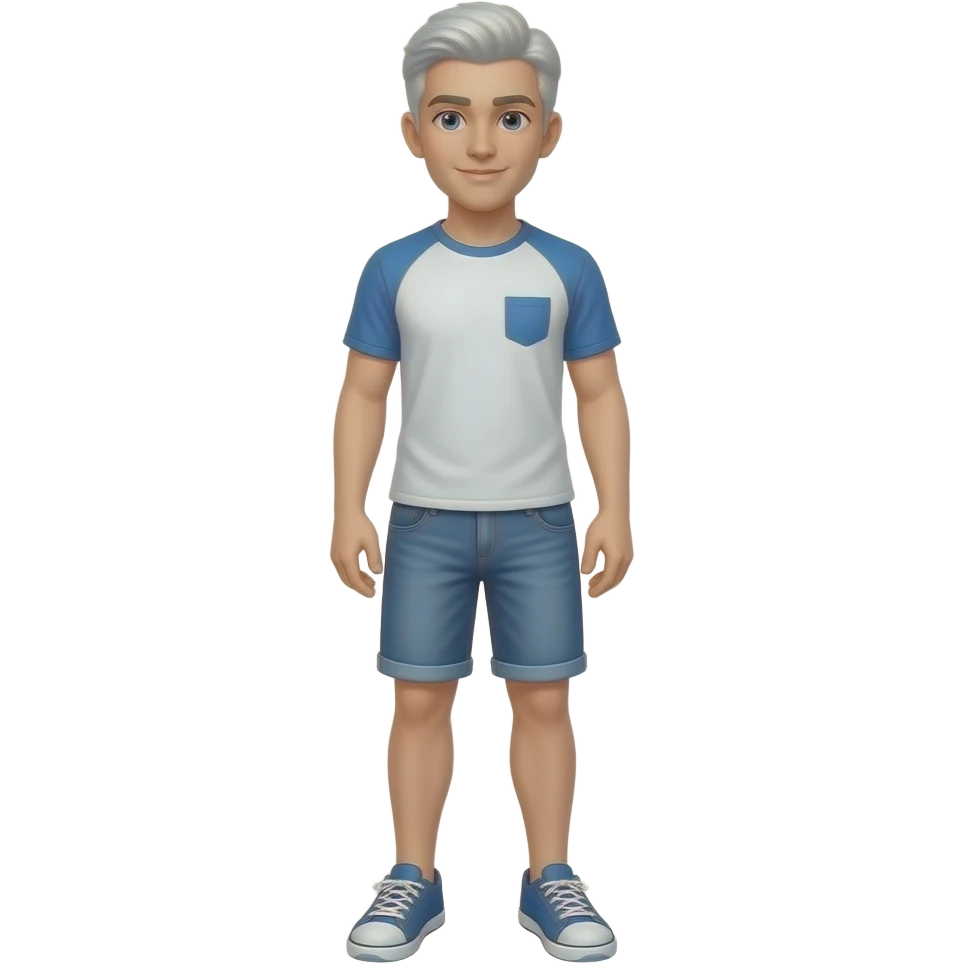 White young stud with Long white dick full body pic emoji