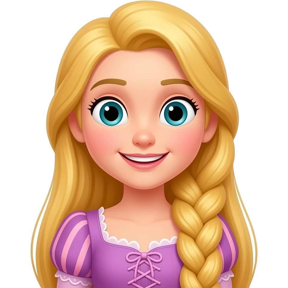 Rapunzel emoji