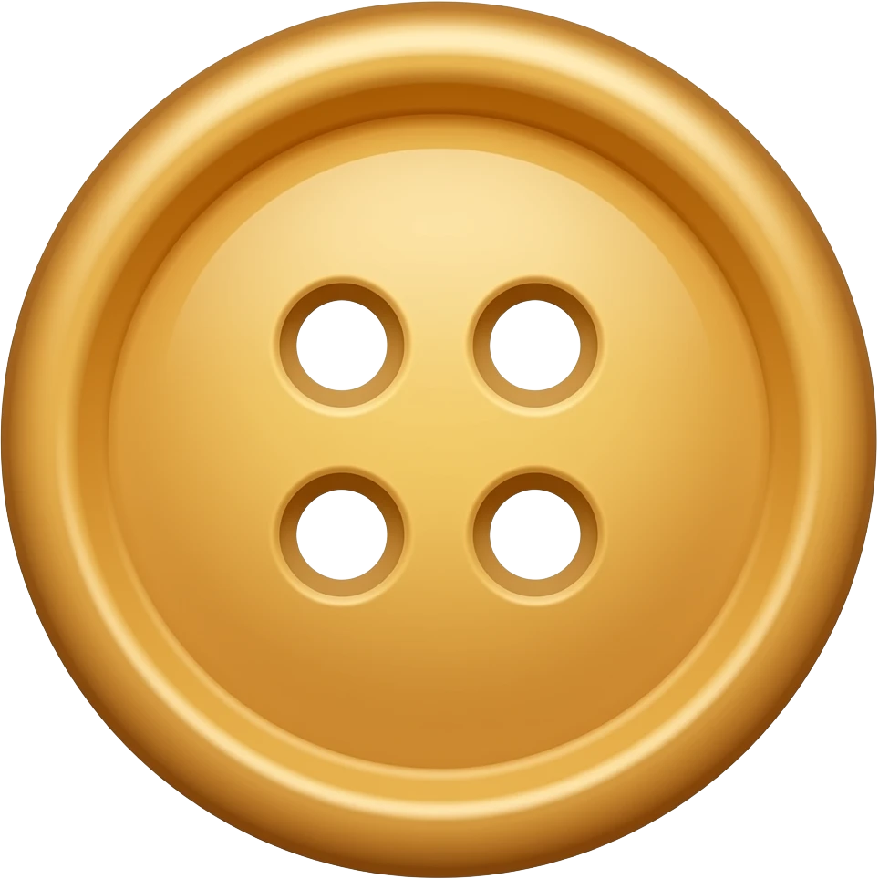 Cookie shaped like a button emoji