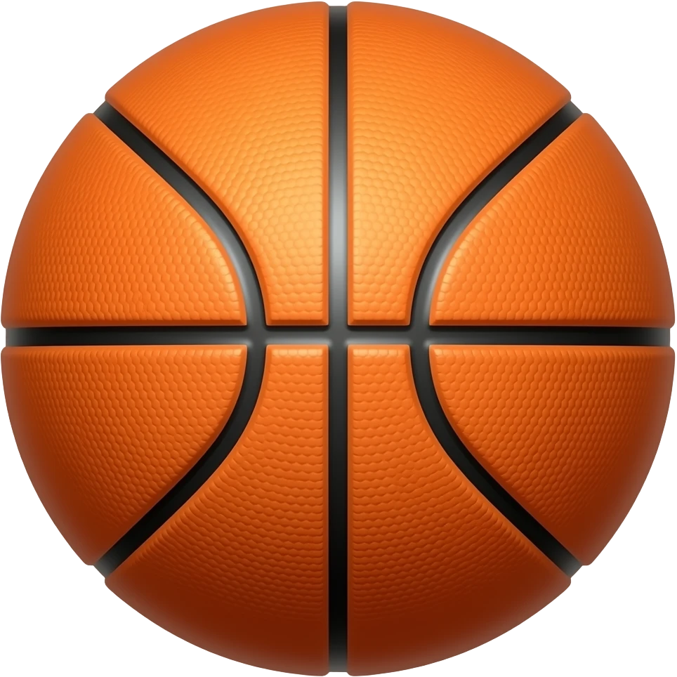 PELOTA de basket con destello de movimiento emoji