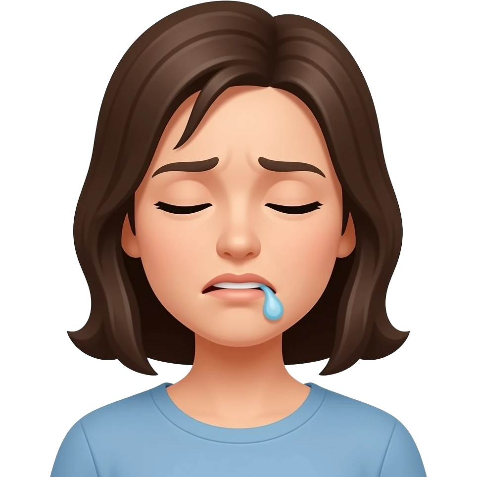 woman nausia emoji