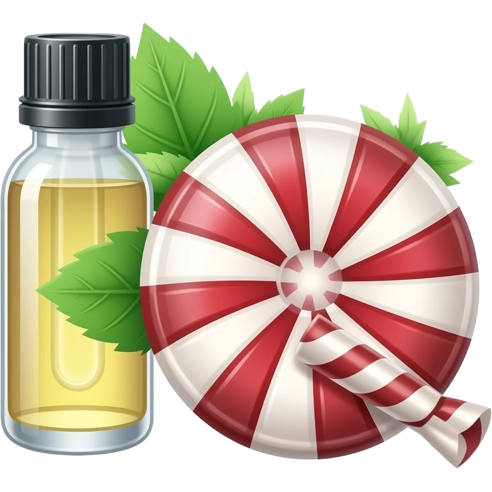 Peppermint ESENTIAL OIL NO CANDY emoji