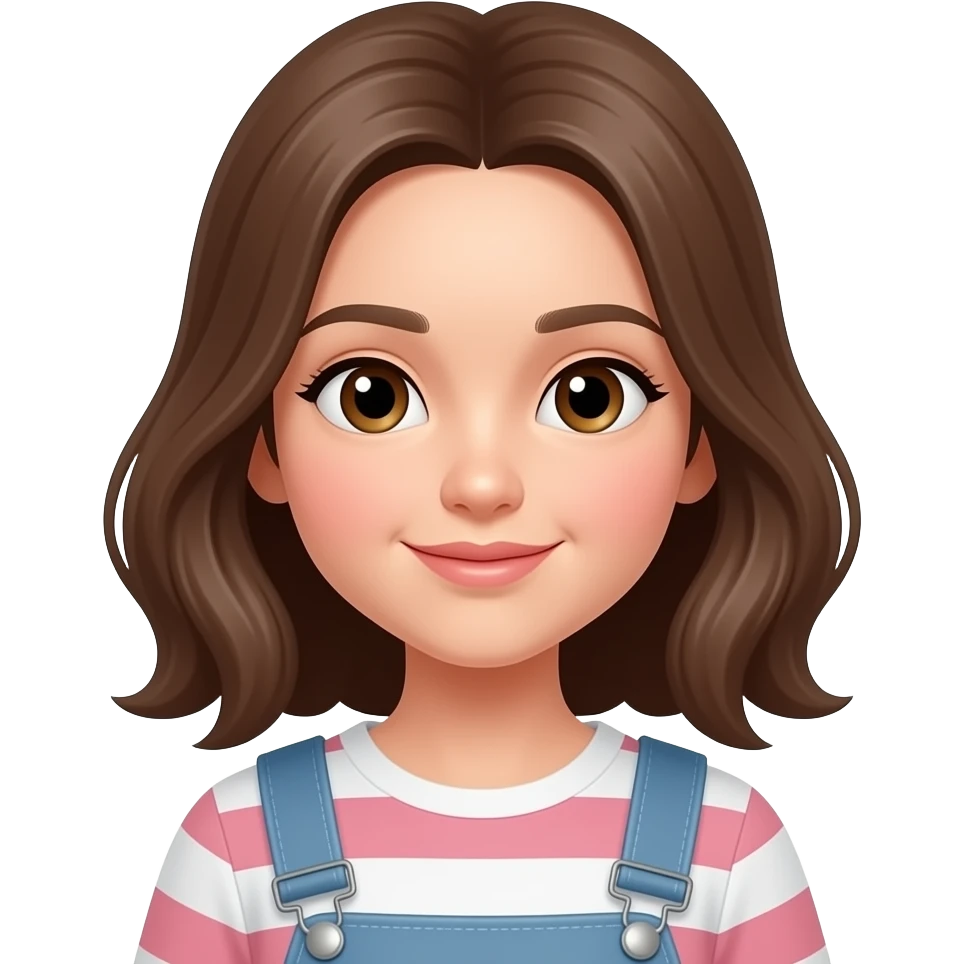 Cute girl emoji