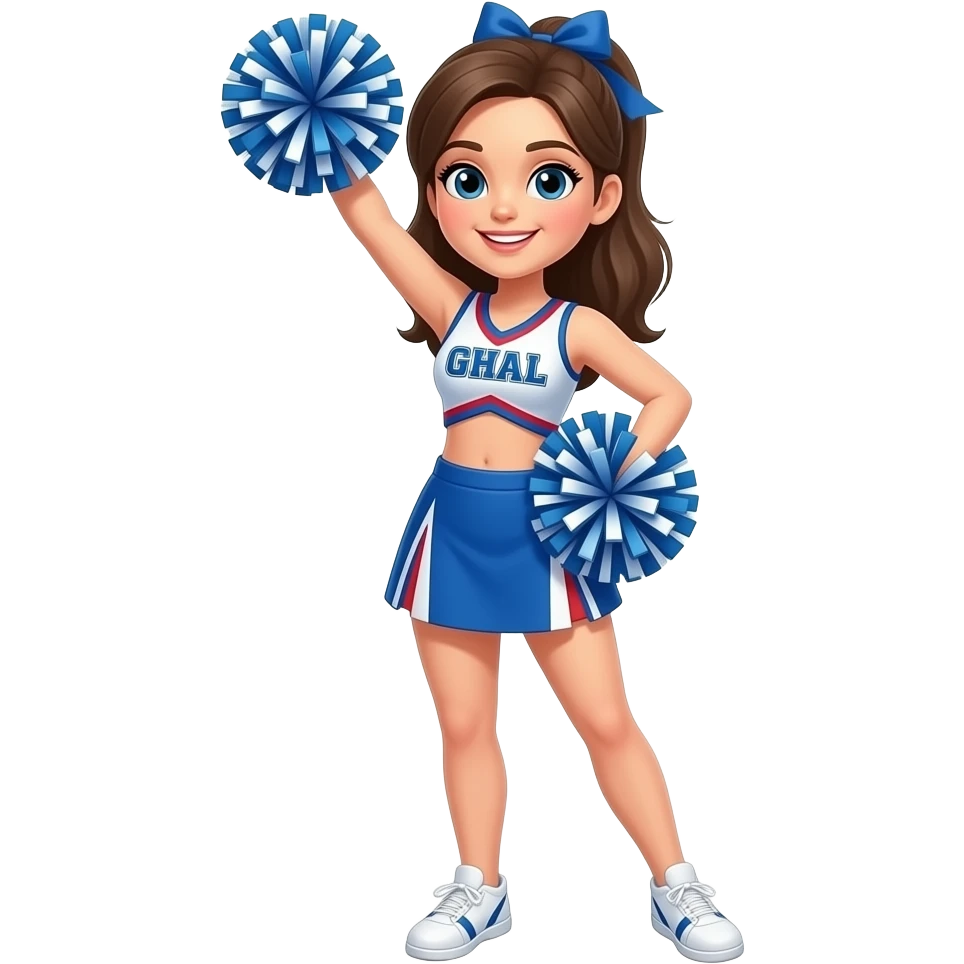 cheerleader emoji