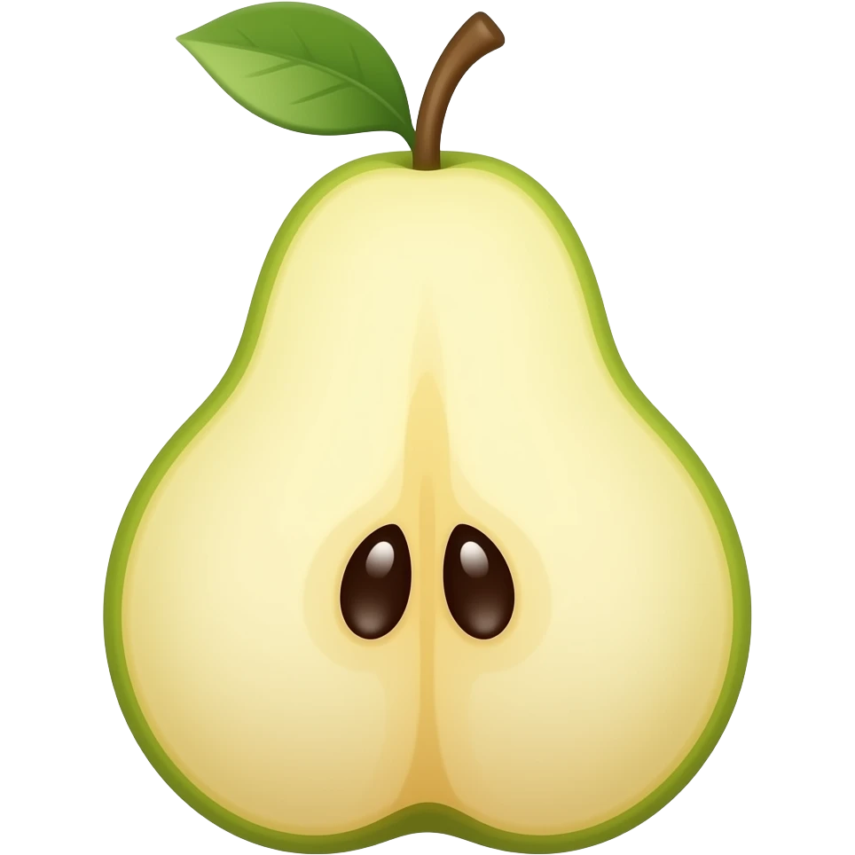 Pear emoji