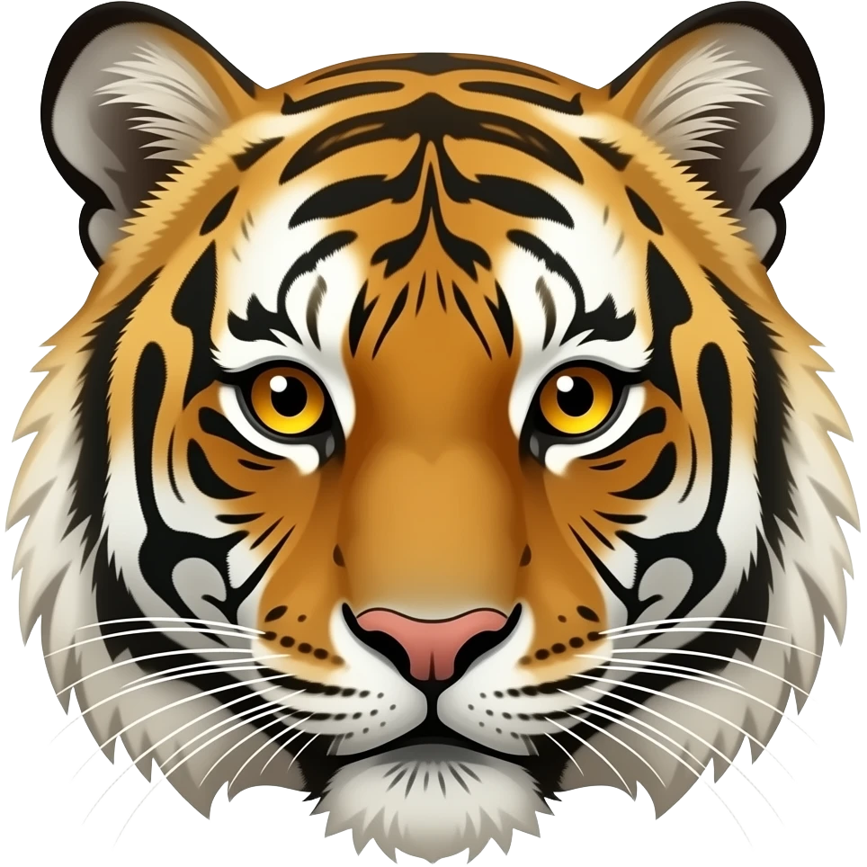 tiger face emoji