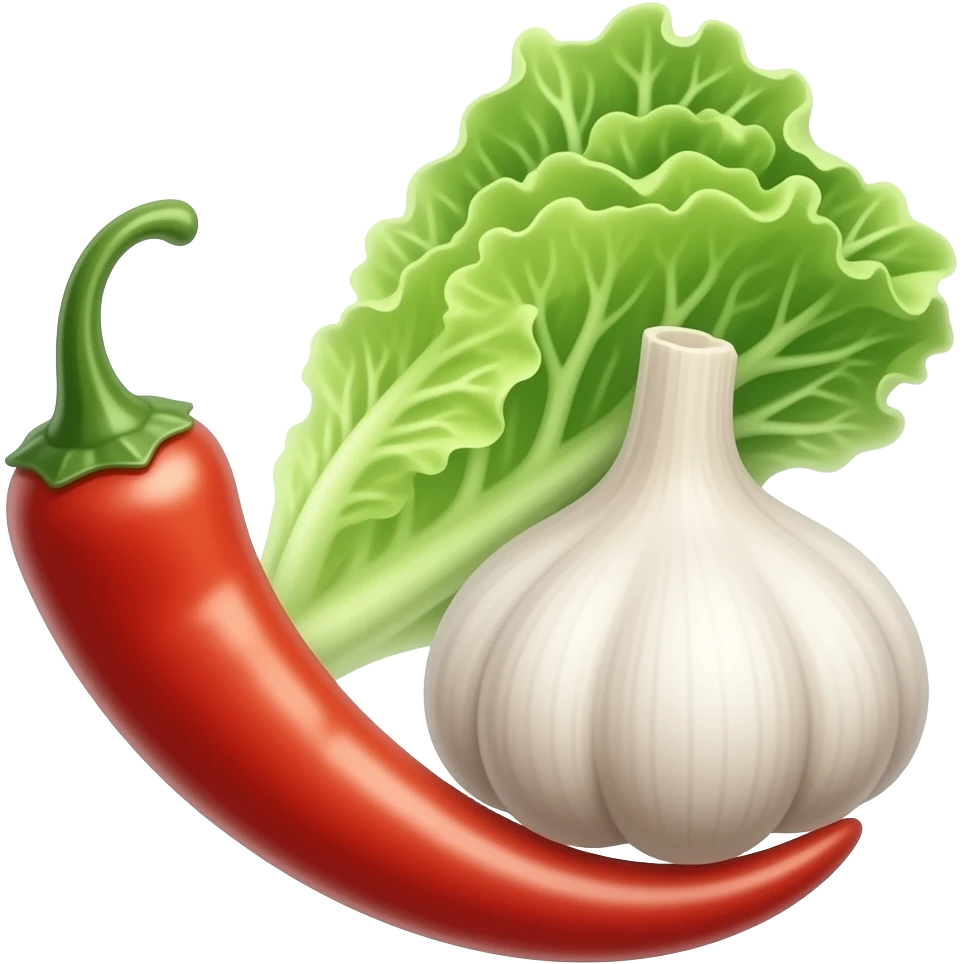 🌶️🧄🥬 emoji