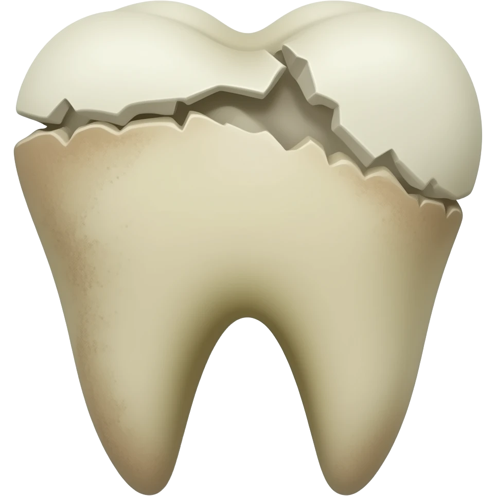decayed tooth emoji