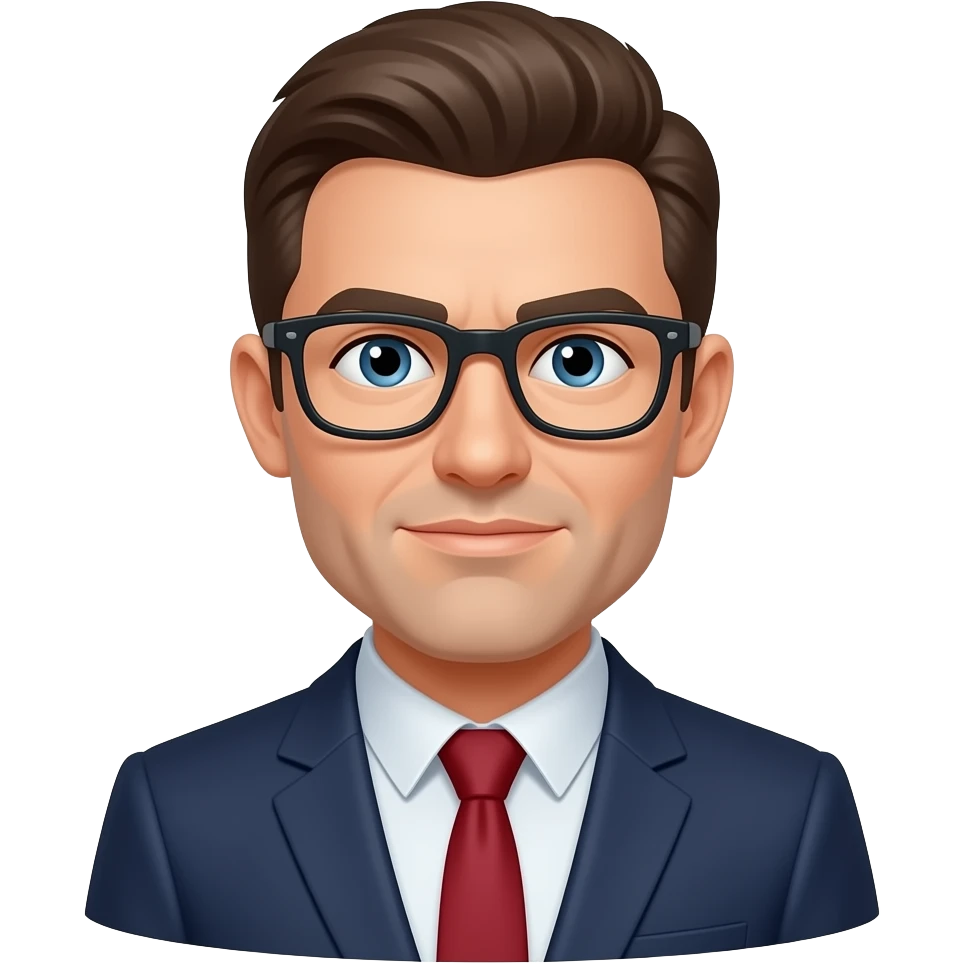 5. Nigel the Passive Aggressive Boss    Fake polite office manager judging the user. emoji