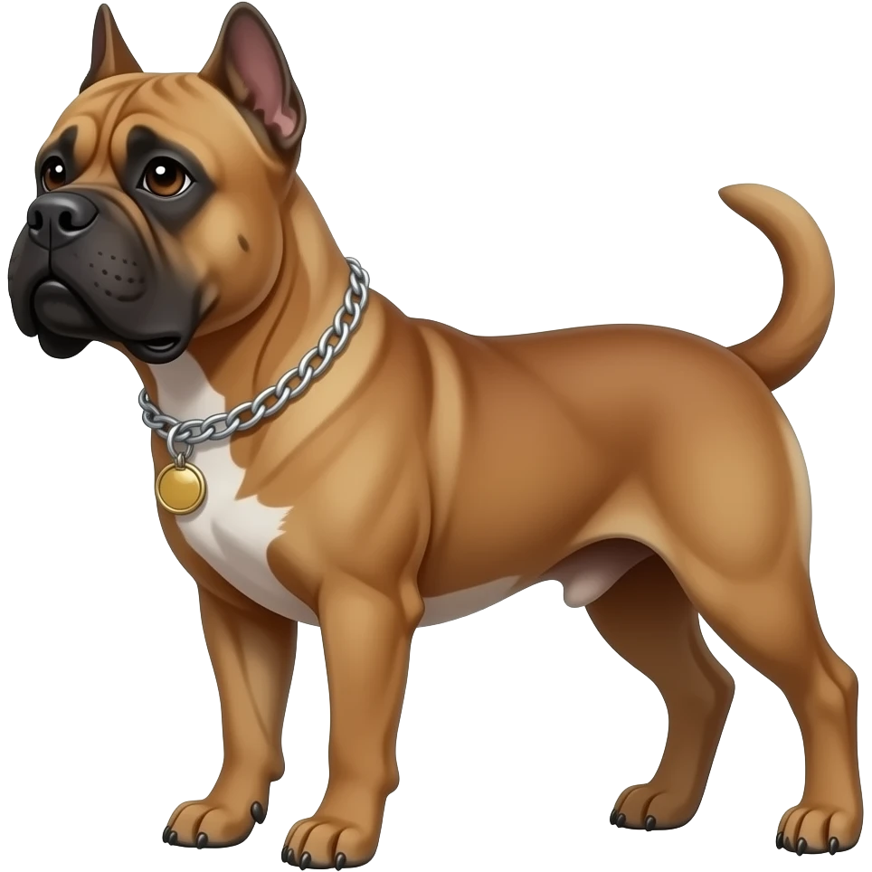 cane Corso with tack emoji