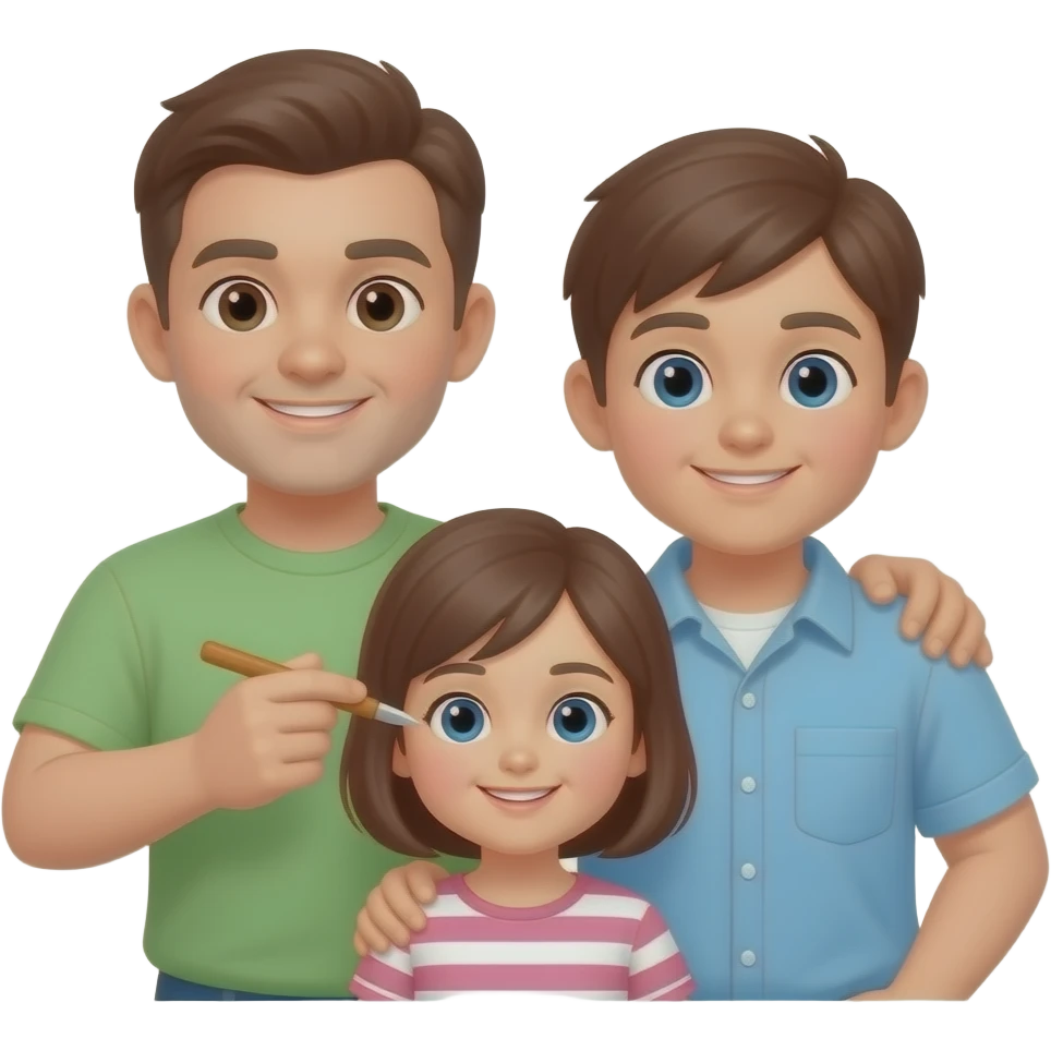 Мужчина строит семью emoji