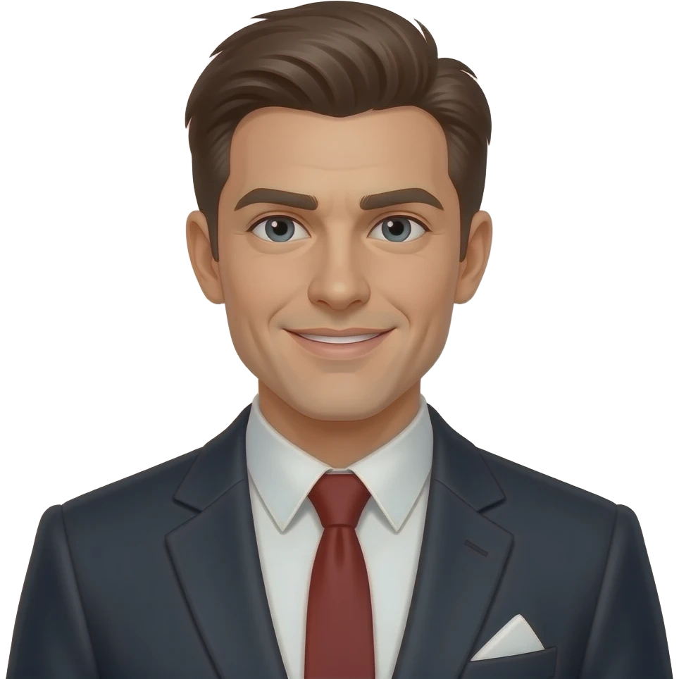 СДЕЛАЙ КРАСИВОГО МУЖЧИНУ КОТОГО ВСЕ УВАЖАЮТ В КОСТЮМЕ emoji