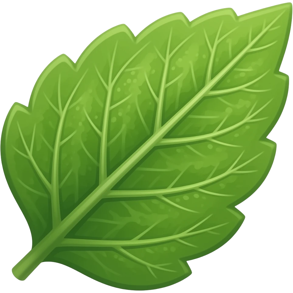 Woad Leaf emoji