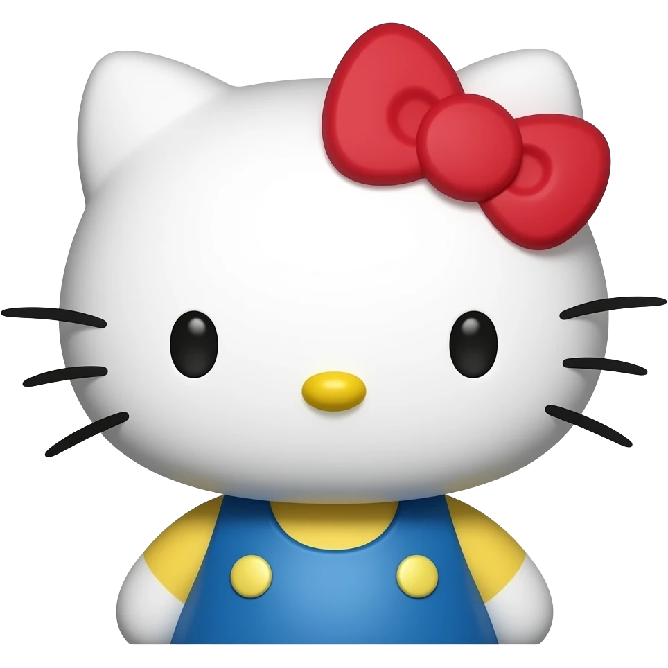Hello kitty emoji