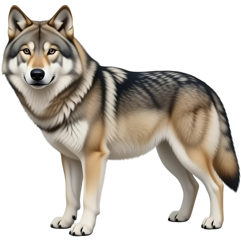 Wolf real emoji