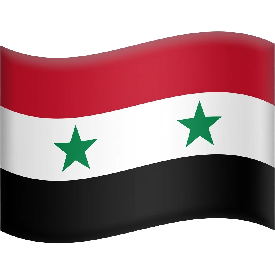 علم الثورة السورية ايموجي emoji