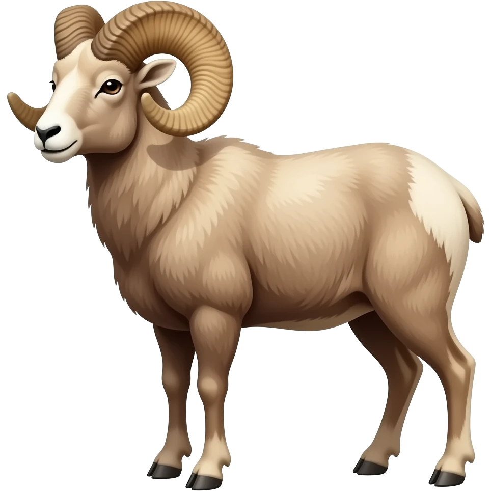 Bighorn sheep emoji