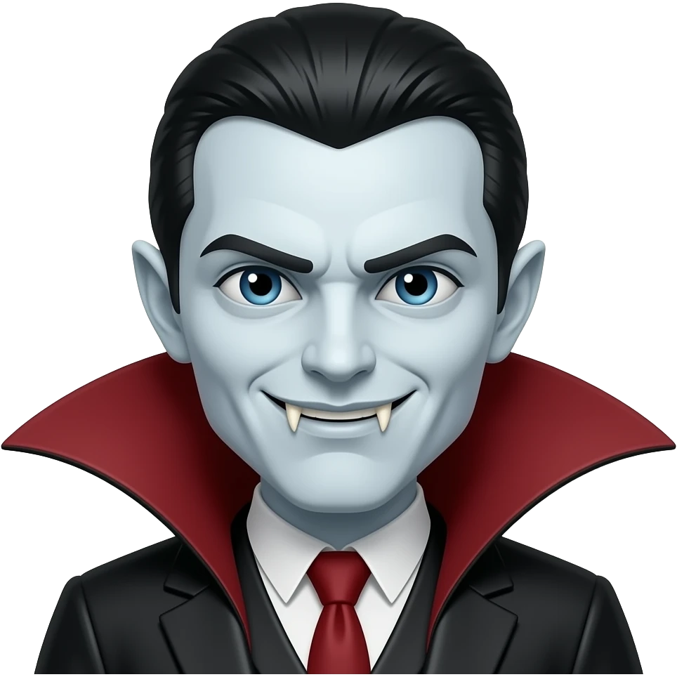 Vampire face emoji
