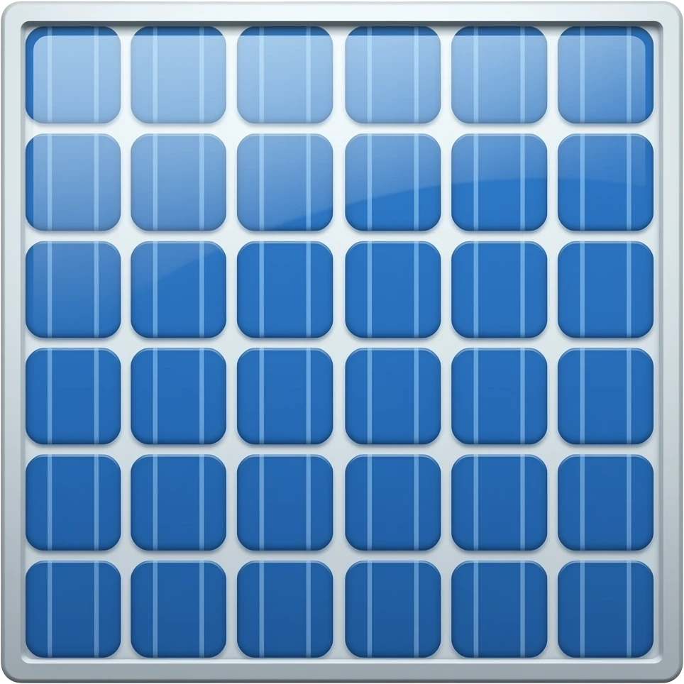 Solar panel emojis emoji