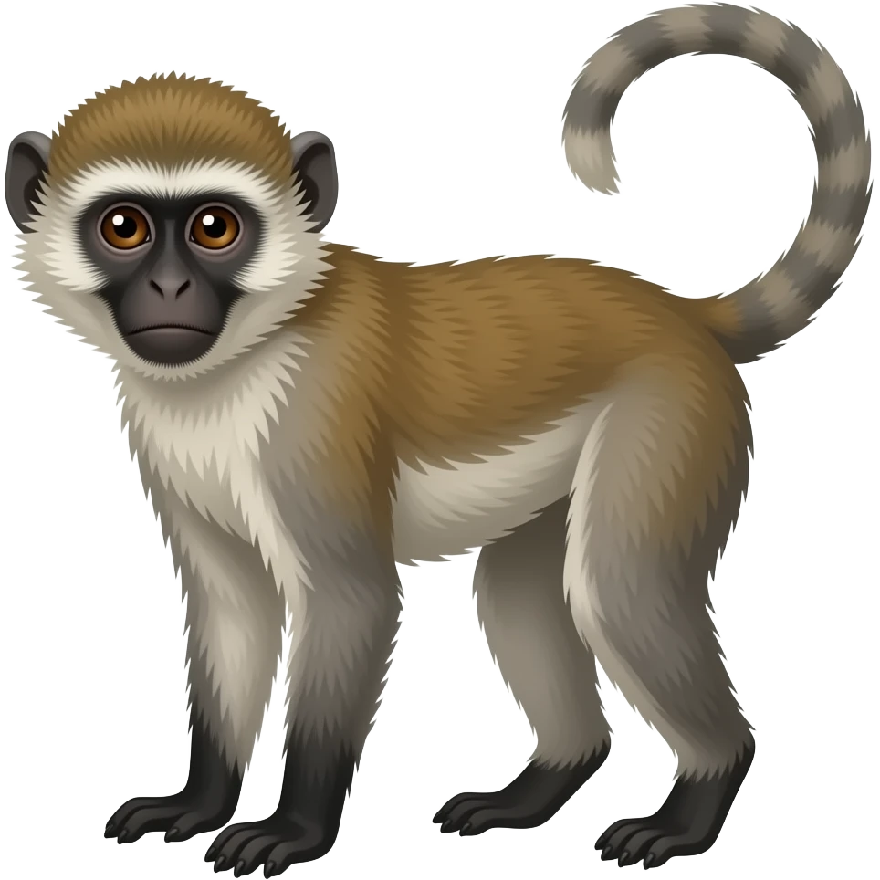 Vervet monkey emoji