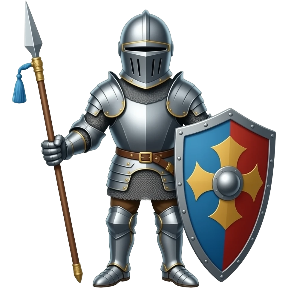 Medieval knight emoji