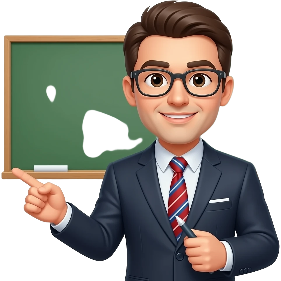 Guru mengajar emoji