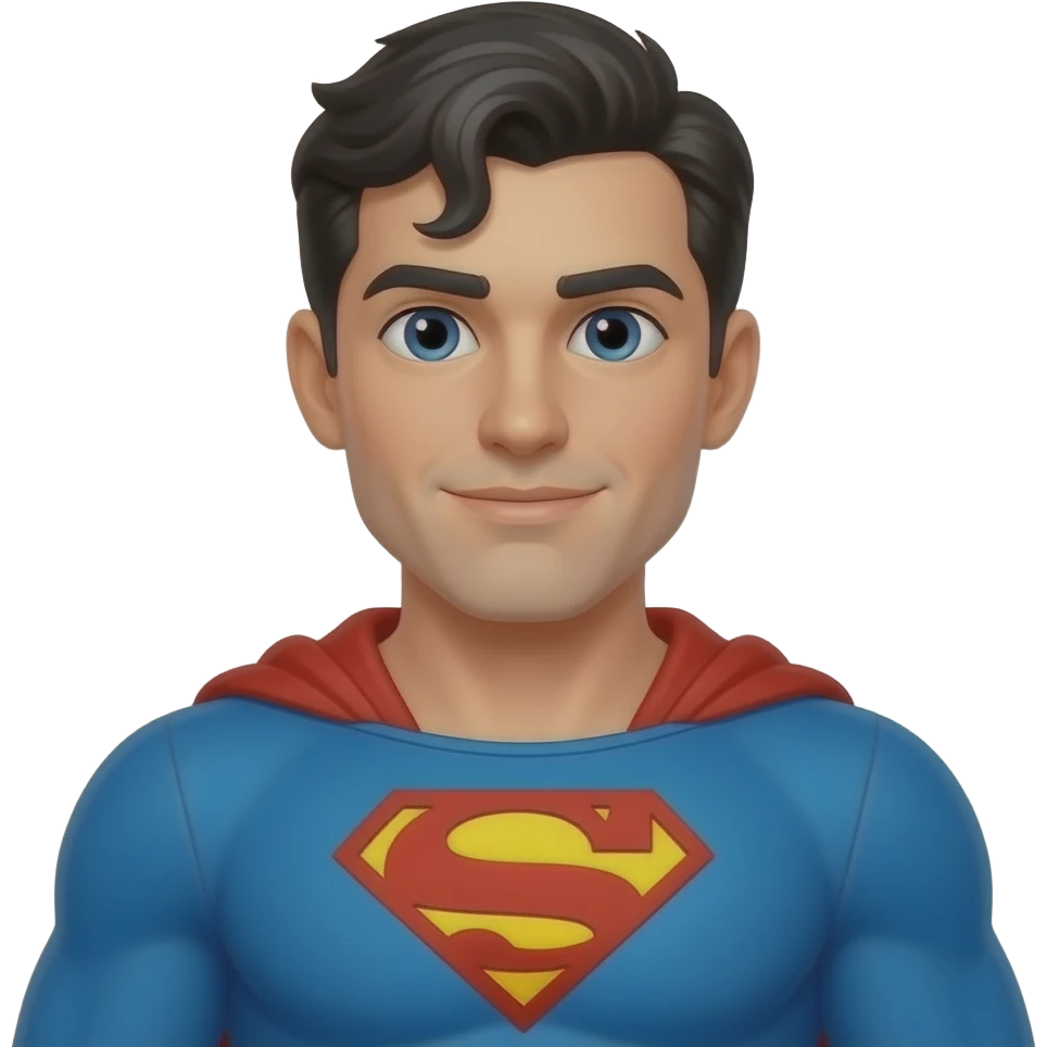Man Superhero emoji