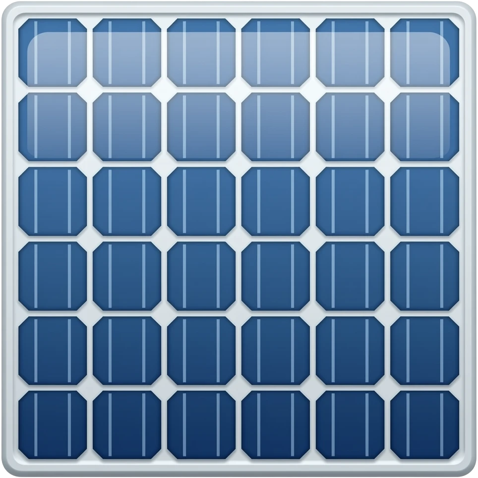 solar panel emoji
