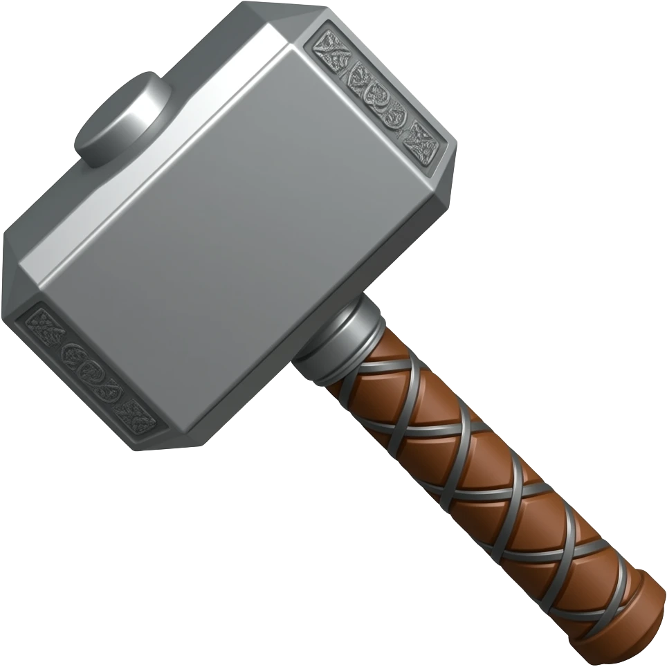 Thors hammer emoji