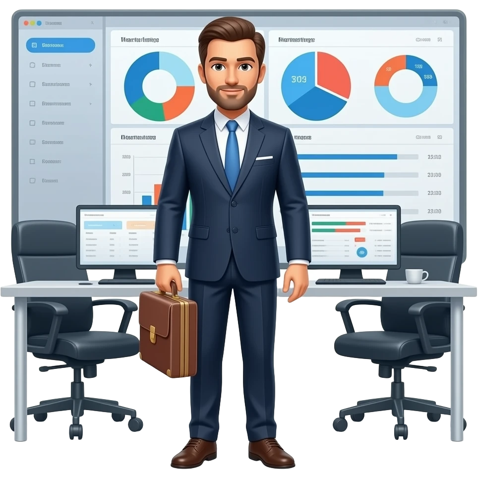 man marketer emoji