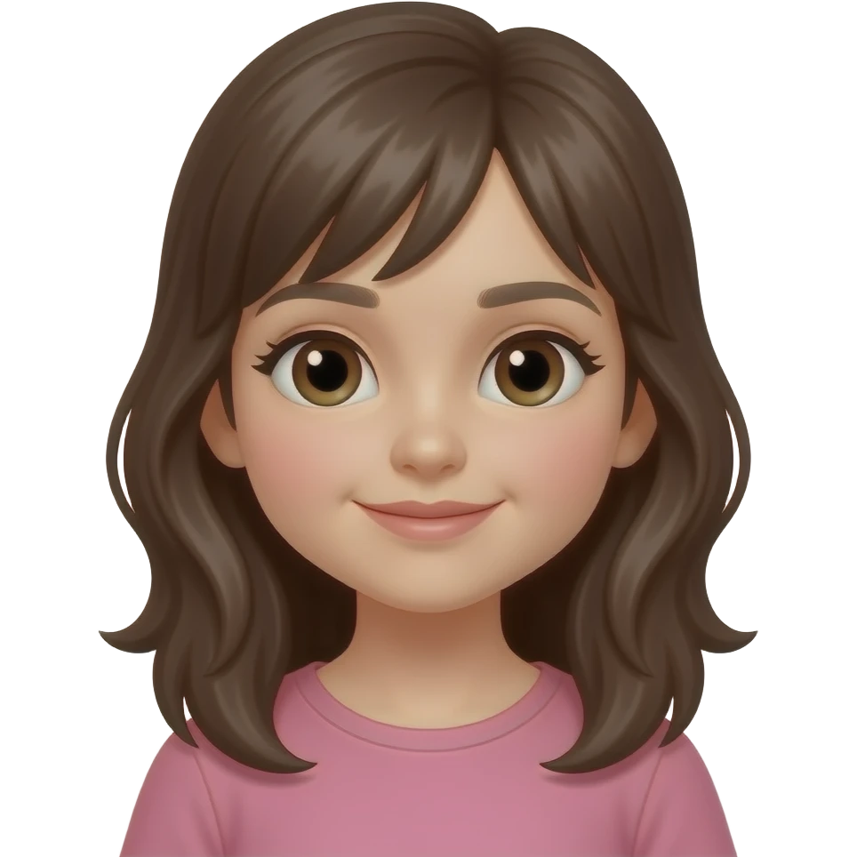 Cute girl emoji