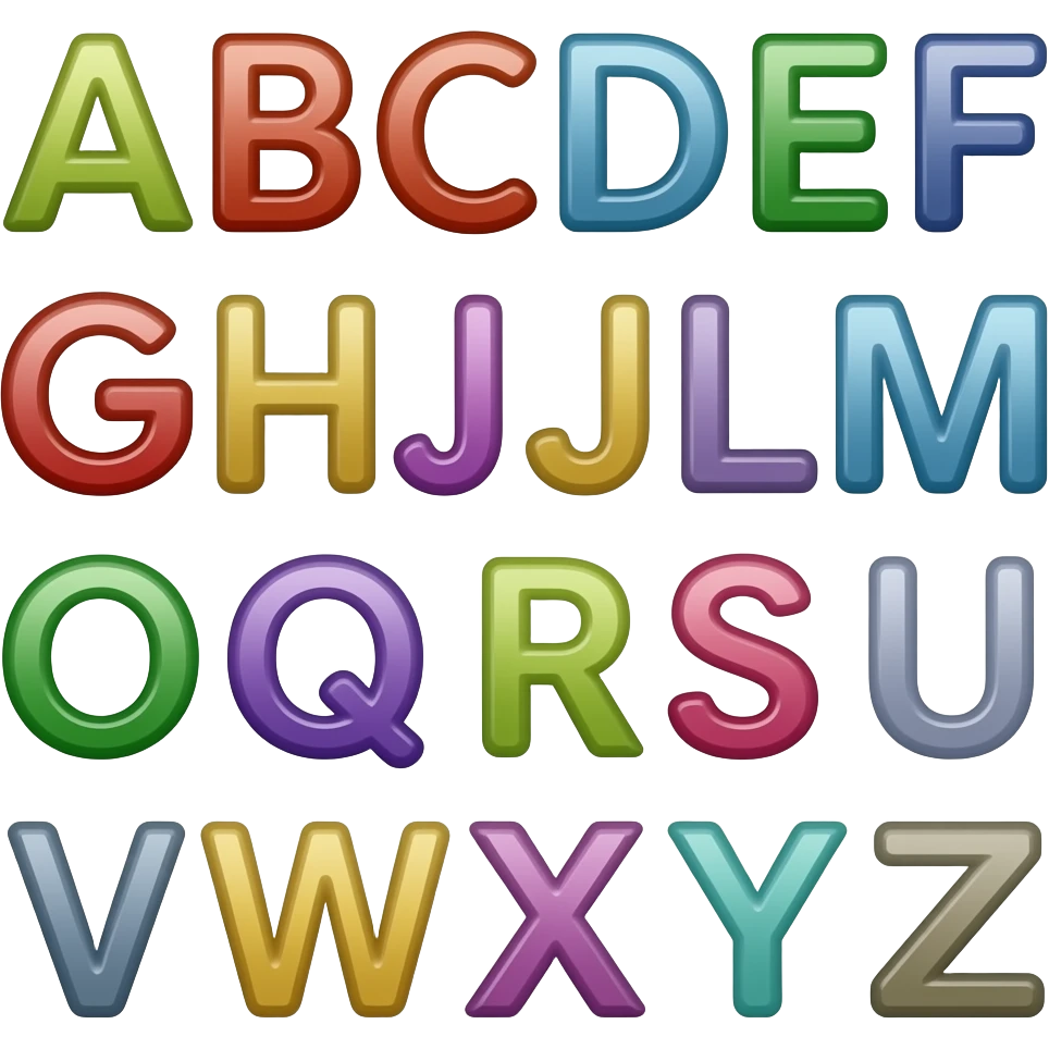 letras emoji
