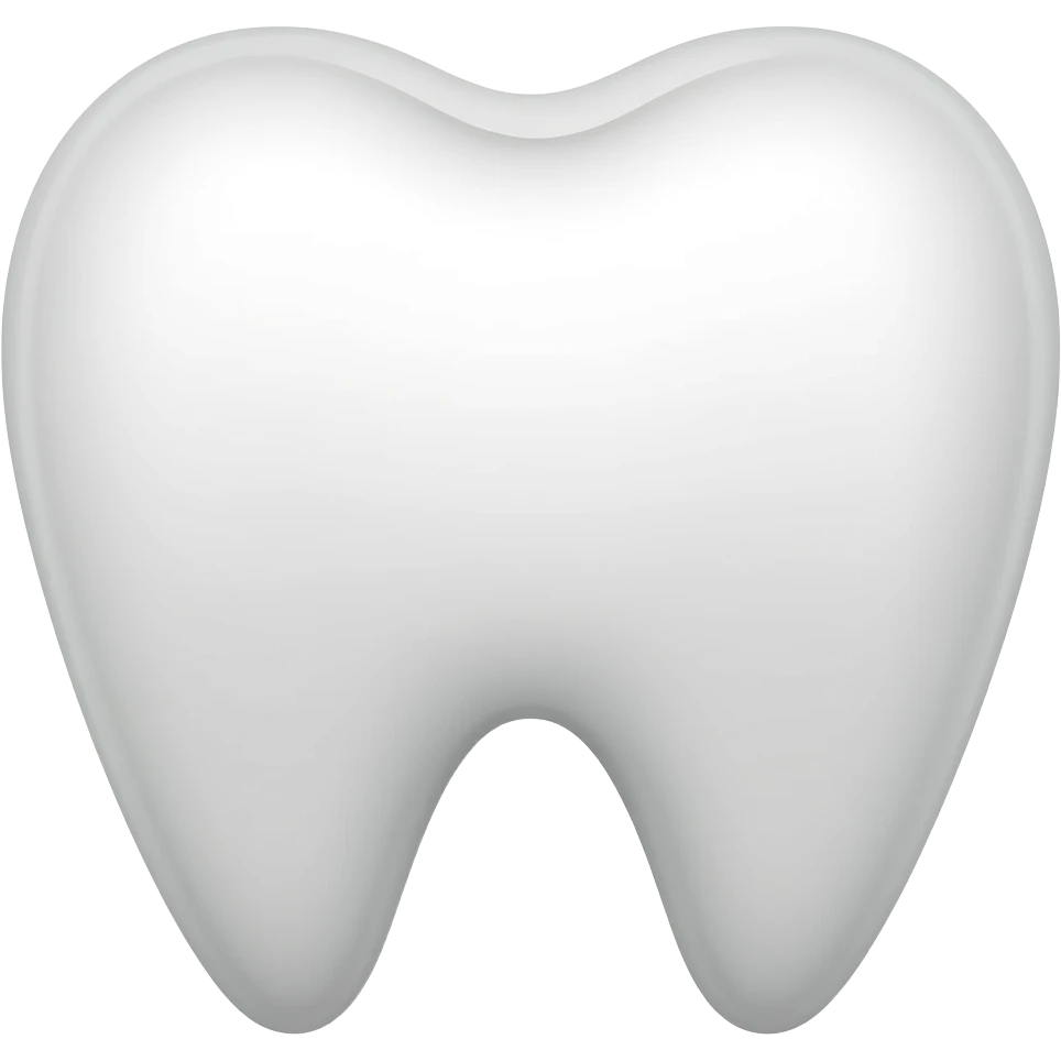 Tooth emoji