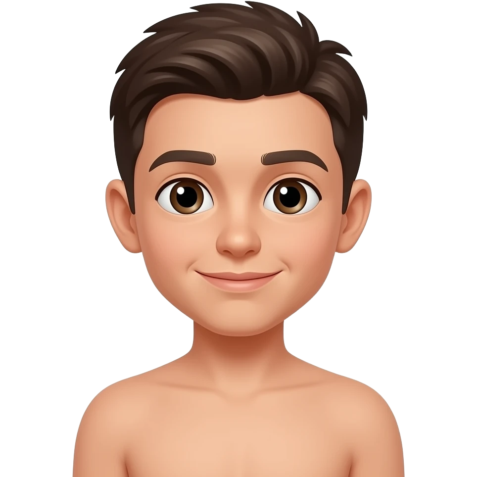Bare boy emoji
