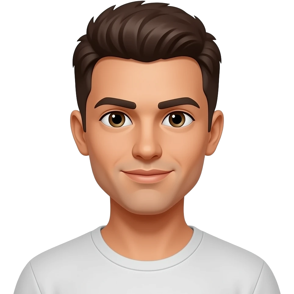 Beyaz tenli emoji