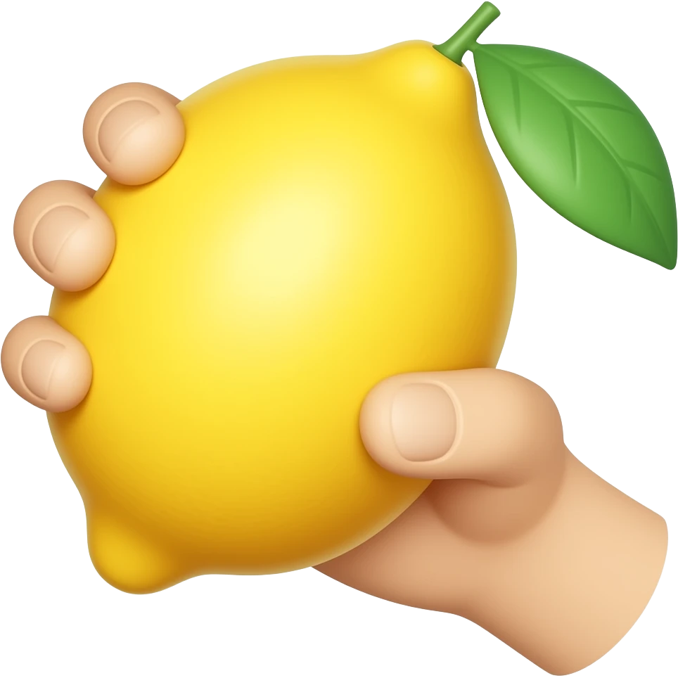 Had lemon emoji