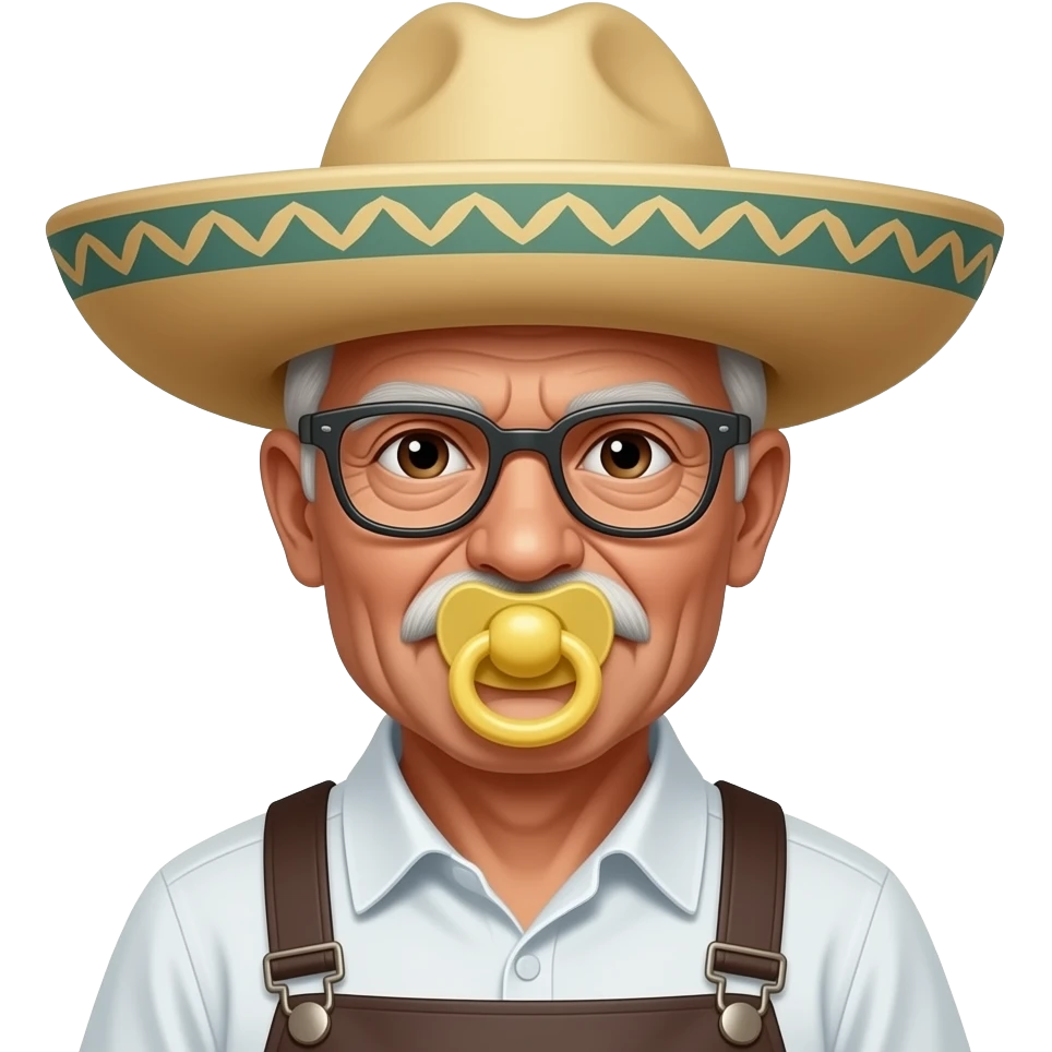 Мексики дедушка соска emoji