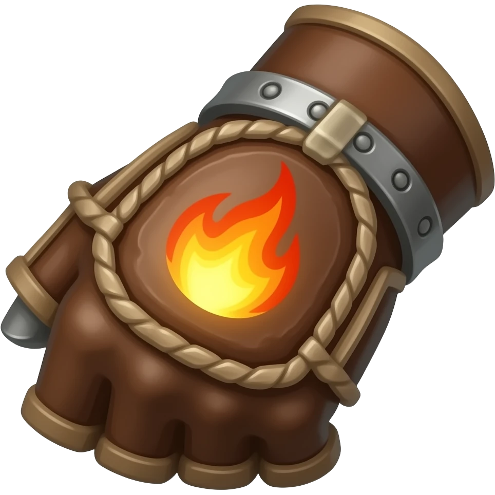 Fire rune gauntlet emoji