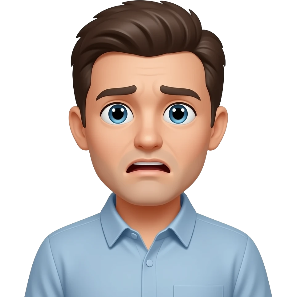 afraid emoji