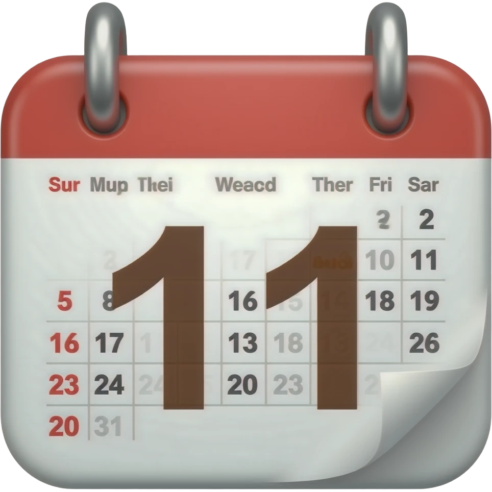 CALENDARIO emoji