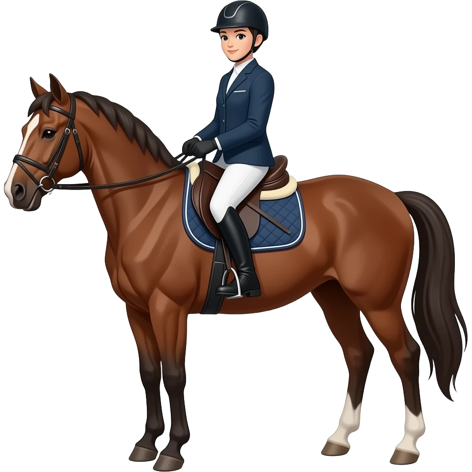 Equestrian emoji