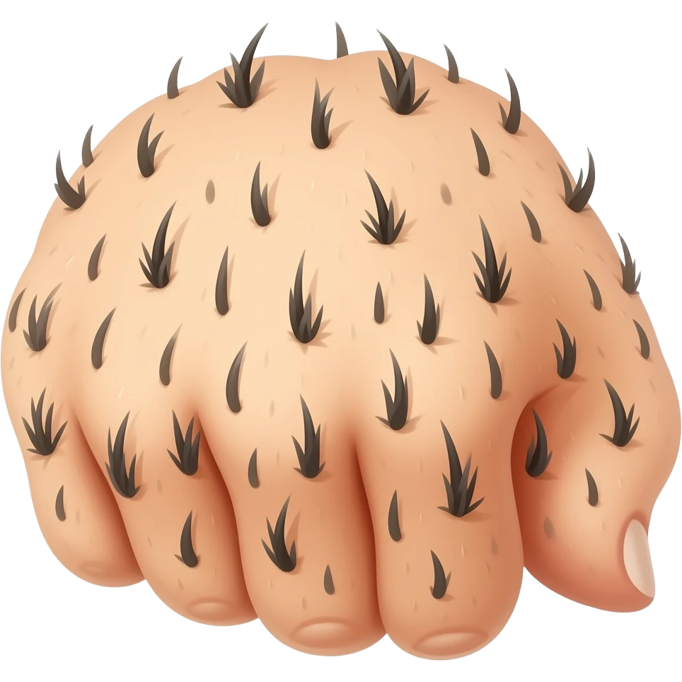 pubic hairs emoji