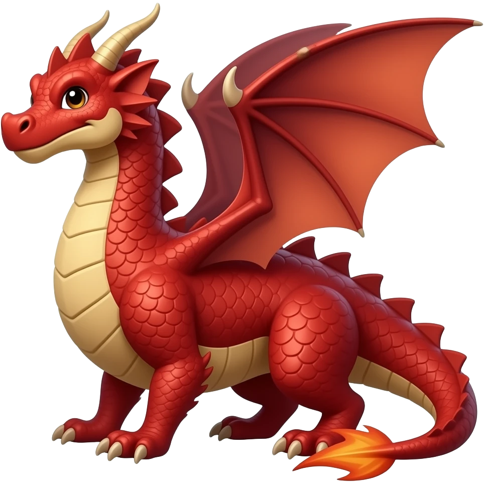 Red dragon emoji