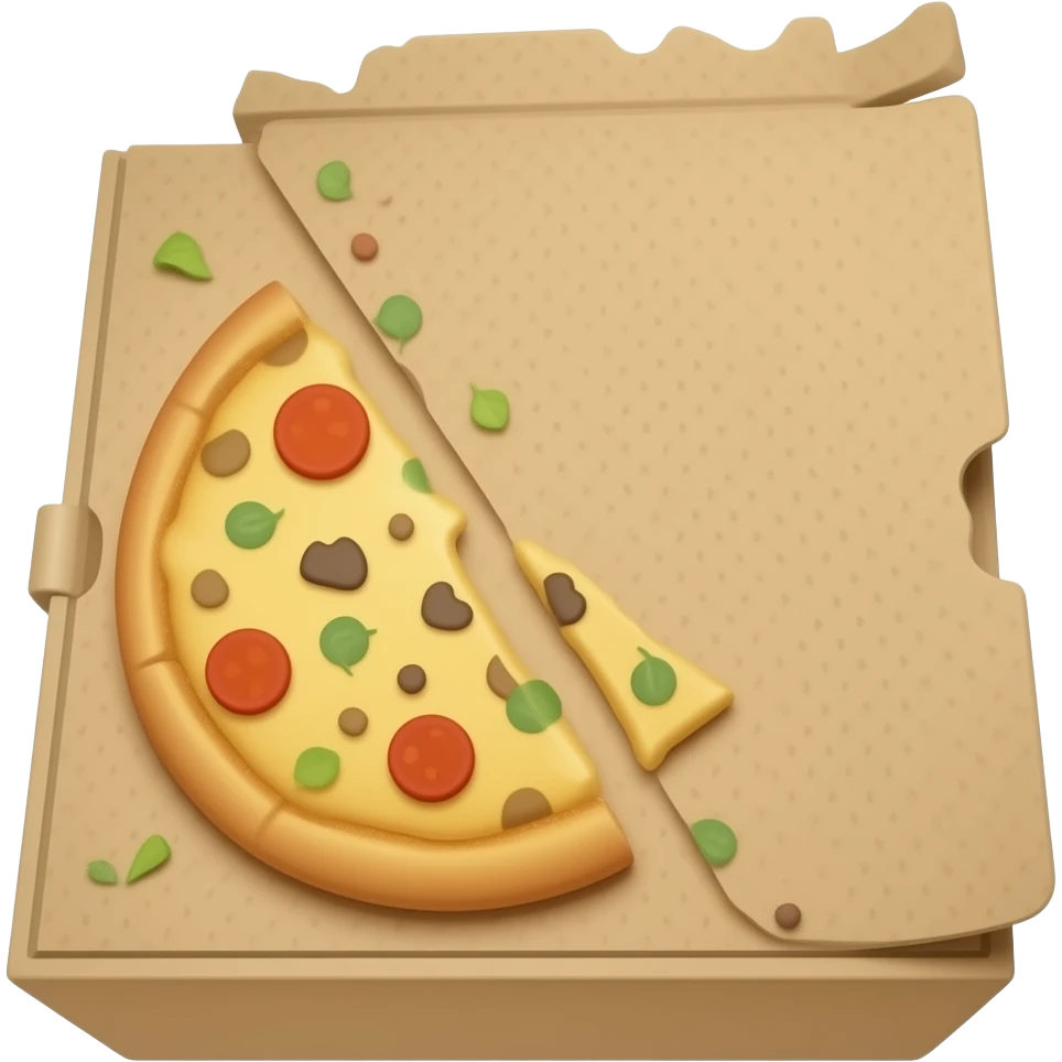Pizza box emoji