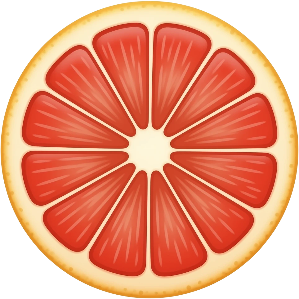 Grapefruit emoji