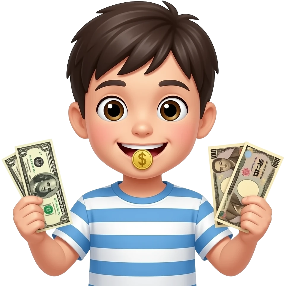 👦🤑💵💴 emoji