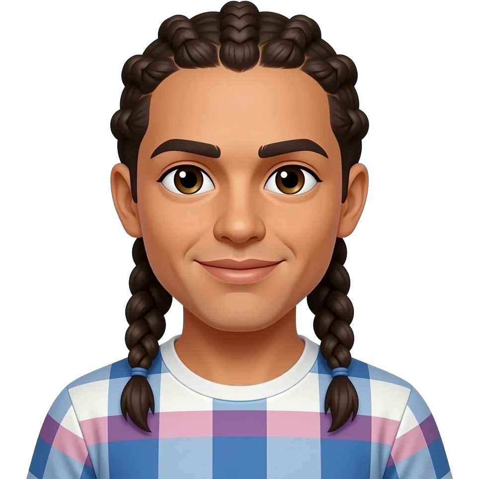 mexican with conrows emoji