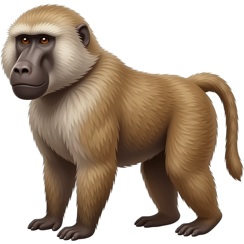 Baboon emoji