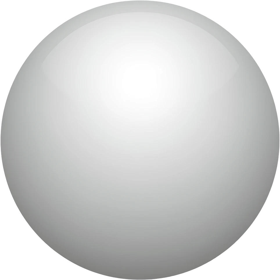 White buzzball emoji